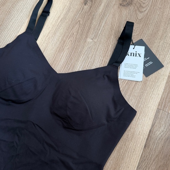 NWT Knix LuxeLift Bodysuit Black One Piece Compression Shapewear Size Large - Picture 3 of 14